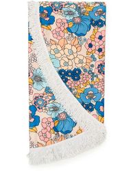 Dodo Bar Or Round Beach Towel - Blue