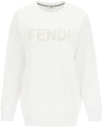 white fendi sweatshirt