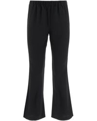Marni Sports Trousers In Cady - Black