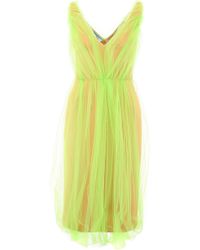 Prada Tulle Dress - Green