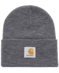 Carhartt - Logo Patch Beanie Hat - Lyst