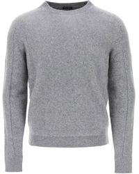 Zegna - Wool Cashmere Sweater - Lyst