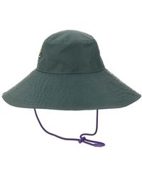 Ganni Nylon Bucket Hat - Green