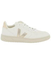 Veja - V-10 Lace-up Sneakers - Lyst