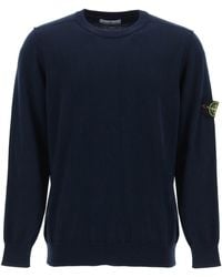 Stone Island - Organic Cotton Sweater - Lyst