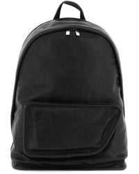 Burberry - "Crinkled Leather Shield Backpack - Lyst