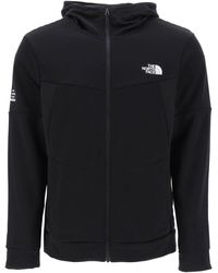 The North Face - Hooded Fleece Sweatshirt With - Lyst