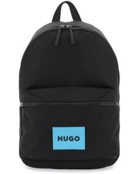 HUGO - Recycled Nylon Backpack In - Lyst
