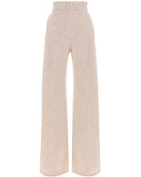 Dolce & Gabbana - L Lama Knit Flared Pants - Lyst