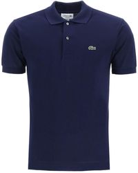 lacoste polo shirt navy blue