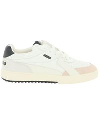 Palm Angels SNEAKERS 'PALM UNIVERSITY' IN PELLE - Bianco
