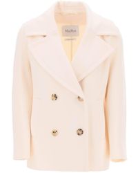 Max Mara - Edgard Double-Breasted Wool And Cashmere - Lyst