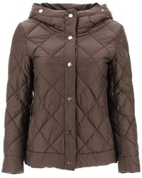 Max Mara The Cube - Water-Proof Canvas Reversible Down Jacket - Lyst