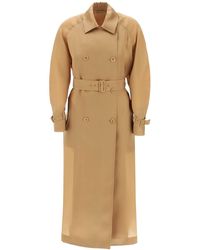 Max Mara - Double-breasted 'sacco' Trench - Lyst
