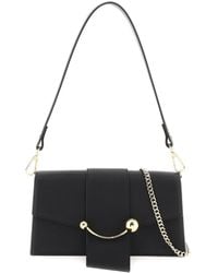 Strathberry - 'mini Crescent' Leather Bag - Lyst