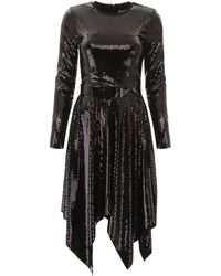 michael kors rainbow sequin dress