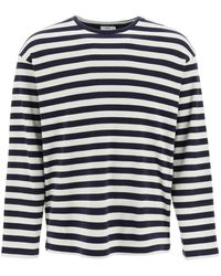Closed - Striped Organic Cotton T-Shirt - Lyst