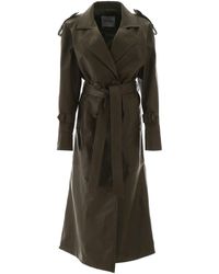 The Attico TRENCH IN PELLE - Multicolore