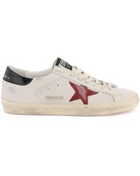 Golden Goose - "Leather And Mesh Super-Star Double Quarter Sne - Lyst