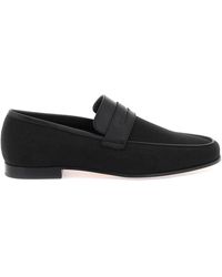 Totême - Canvas Penny Loafers - Lyst