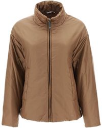 Max Mara The Cube - 'Matisse' Jacket With Cameluxe Padding - Lyst