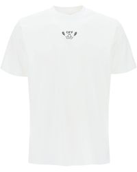 Off-White c/o Virgil Abloh - Off- "Bandana Arrow Pattern T-Shirt - Lyst
