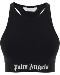 Palm Angels - "Sport Bra With Branded Band" - Lyst
