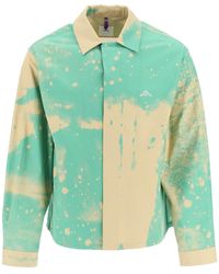 OAMC - System Smudge Shirt With Silk Patch - Lyst