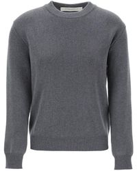 Golden Goose - Dany Cotton Sweater With Lettering - Lyst