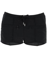 Courreges - Courreges "Jersey Interlock Mini Shorts - Lyst
