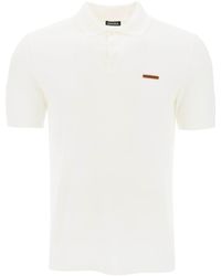 Zegna - Regular Fit Cotton Polo Shirt - Lyst
