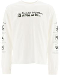 Phipps Smokey Fire Safety T-shirt - White