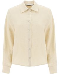 MVP WARDROBE - 'Malibu' Cotton Linen Shirt - Lyst