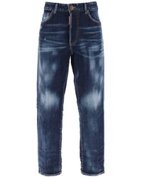 DSquared² - Jeans Cropped 'Boston' - Lyst