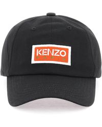 KENZO - Cappello Baseball Con Logo - Lyst