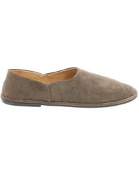 The Row - Suede Canal Slip-on - Lyst