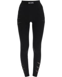 Gcds Sirena Sporty leggings - Black
