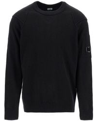 C.P. Company - Crewneck Pullover With - Lyst