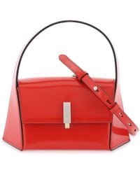 Ferragamo - Geometric Leather Handbag For - Lyst