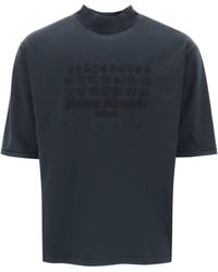 Maison Margiela - T Shirt Con Logo Numerico - Lyst