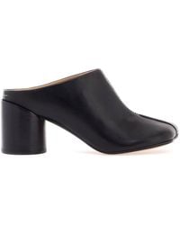 MM6 by Maison Martin Margiela - Leather Mules For - Lyst