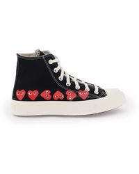 Comme des Garçons - Comme Des Garcons Play Multi Heart Converse X Comme Des Garçons Play Hi-top Sneakers - Lyst