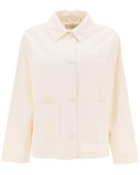 Weekend by Maxmara - Single-Breasted Cotton Jacket - Lyst