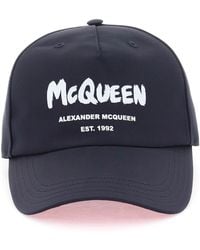 Alexander McQueen - Graffiti Baseball Cap - Lyst