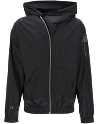 Rick Owens - Giacca A Vento Mountain Hoodie - Lyst