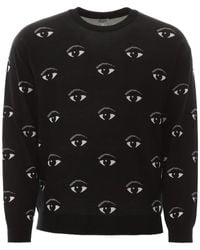 all black kenzo jumper