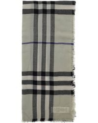 Burberry - Ered Wool Stole - Lyst