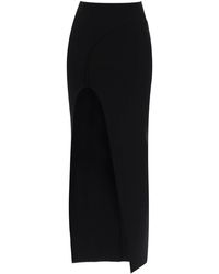 Rick Owens - 'theresa' Long Skirt With Slit - Lyst