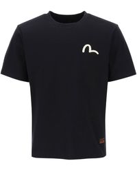Evisu - Seagull Print T-shirt - Lyst