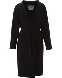 Max Mara Cashmere Coat - Black